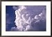 Close-up of Puffy Cloud in Sky Framed Art Poster Print by Doug Mazell, 29x21