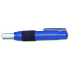Charles Leonard Inc., Chalk Holder, Plastic, Blue, Comes with 1 Piece Chalk, 1 Each (74590)