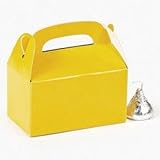 MINI YELLOW TREAT BOXES (2 DOZEN) - BULK