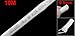 uxcell® Ratio 2:1 5mm Diameter White Polyolefin Heat Shrinkable Tube 10M 32.8ft