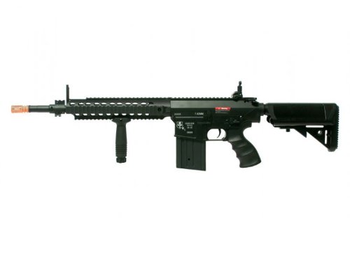Echo1 USA ER-25K AEG Airsoft Rifle w/Barrel Extension 