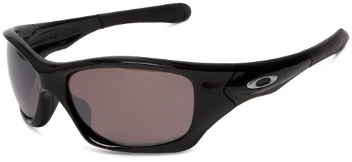 Oakley Men's Pit Bull Sunglasses,Metallic Black Frame/Brown Iridium Lens,One Size