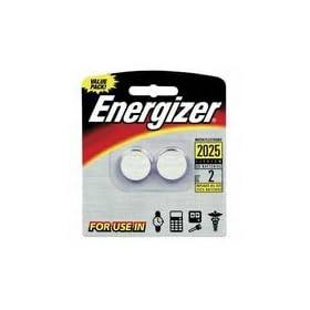 Energizer 2025BP-2 Lithium Button Cell Battery (2 Pack)