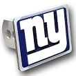 New York Giants Large Zinc Trailer Hitch Cover - NFL Football Fan Shop Sports Team Merchandise