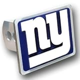 New York Giants Large Zinc Trailer Hitch Cover - NFL Football Fan Shop Sports Team Merchandise
