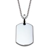XLG Dog Tag g lock with 2.4mm Ball Chain