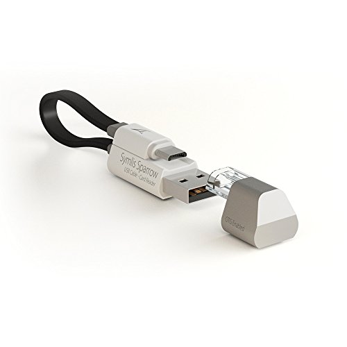 Symlis Sparrow MicroUSB to USB Cable and OTG Card Reader (Micro SD