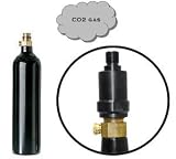 Air Venturi Refillable 12 oz. tank with S-16 CO2 Adapter.