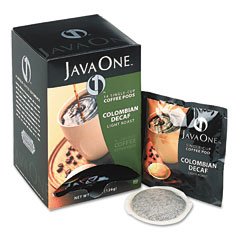 Java One 30210 Single Cup Coffee Pods, Columbian Decaf (JAV30210) Category: Coffee