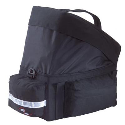 Inertia Expandable Rack Trunk Bicycle Bag - Black - 9060