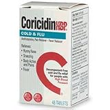 Coricidin HBP Cold & Flu Tablets for People with High Blood Pressure - 48 Ea
