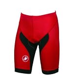 Castelli Wicked Cycling Short - Red Black - L7020-023 at Castelli