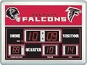Atlanta Falcons 14"x19" ScoreBoard/Clock/Therm