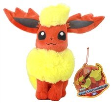 Takaratomy Pokemon N-45 Flareon/Booster Best Wishes 7.5