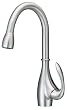 Danze D404546SS Bellefleur Single-Handle Pull-Down Kitchen Faucet, Stainless Steel (Not CA/VT Compliant)