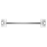 Daltile Bath Accessories 24 Towel Bar White Glazed Ceramic