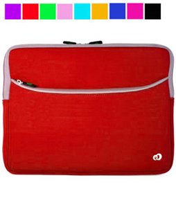 Neoprene Sleeve for Amazon Kindle 2 (Red)