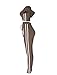 Sedrinuo Women's Sexy Bodycon Round Neck Hoody Pants 2-Piece Jumpsuit Sportswear