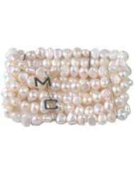 Meg Carter Designs Freshwater Pearl "Antibes Pearl" Cuff Bracelet