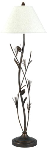 Cal Lighting BO-961FL Pine Twig Iron Floor Lamp On Sale