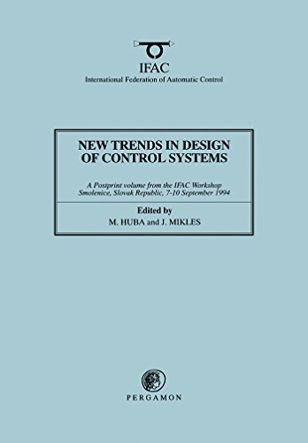 New Trends in Design of Control Systems 1994 (IFAC Postprint Volume)