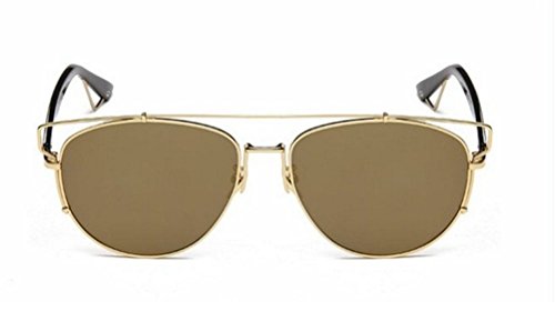 Gamt retro vintage mirrored aviator sunglasses metal fr…