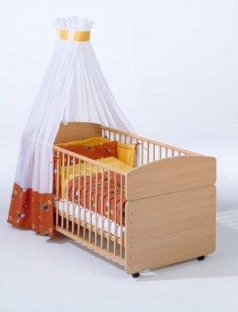 roba Kinderbett-Komplettset Carolin Nobby Rot