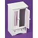 Doll Armoire with 3 Hangers