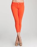 bebe Ankle Straight Crop Jean
