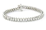 14K White Gold 2.00ct Diamond Tennis Bracelet