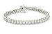 14K White Gold 2.00ct Diamond Tennis Bracelet