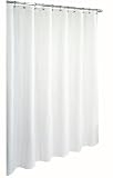 Ex-Cell Home Fashions Waffle Weave Cotton Shower Curtain, White