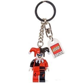 318LwN7 l2L Lego Harley Quinn   Batman Key Chain