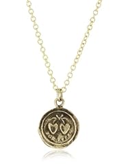 Pyrrha "talisman" 14k Yellow Gold Mini Hearts Necklace