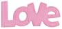 QuicKutz 2-Inch by 2-Inch Die, Love