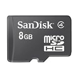 SanDisk 8GB microSD High Capacity (microSDHC) Card - (Class 4) - 8 GB