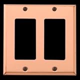 Review Renovator's Supply  / Wall Plates Bright Solid Copper, Double GFI wall plate