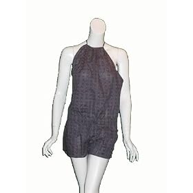 JOHNSON Pemilla Halter Shorts Jumper in Simmer