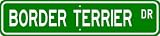 Border Terrier STREET SIGN ~ High Quality Aluminum ~ Dog Lover