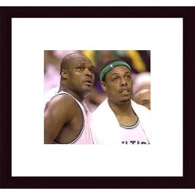 Antoine Walker & Paul Pierce, Art Poster by John Mottern