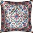 ShalinCraft Throw-Pillow-Covers Asian-Influence Indian-Style Cotton Embroidered Square 16x16 Inches (nkc143)
