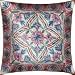 ShalinCraft Throw-Pillow-Covers Asian-Influence Indian-Style Cotton Embroidered Square 16x16 Inches (nkc143)