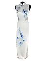 Silk asian dress of the elegance