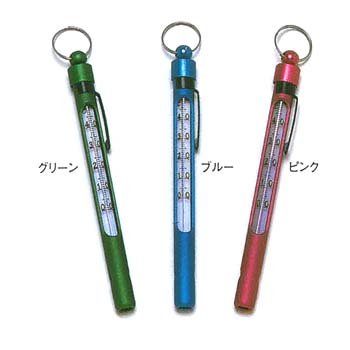 パズデザイン アルマイト水温計 ブルー ZAC-821