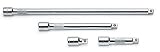 SK 4514 4 Piece 1-1 2-Inch, 3-Inch, 6-Inch and 12-Inch 3 8-Inch Drive Extension Set