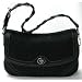 Coach Chelsea Signature Large Flap Shoulder Bag Tote 11014 Black