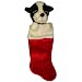 THE DOG Artlist Collection - Boston Terrier - Plush Stocking