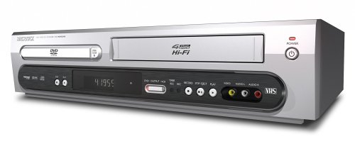 Remanufactured Magnavox MDV530VR DVD Player/VCR Combo, Silver