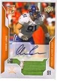 2008 Upper Deck Draft Edition Autographs #17 Chris Long - St. Louis Rams (RC ? Rookie Card - Autographed Card ) (Football Cards)