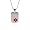 Eve's Addiction Engravable Dog Tag Medical Alert Pendant, 20 inches